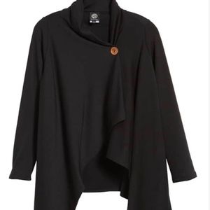 Bobeau One Button Cardigan